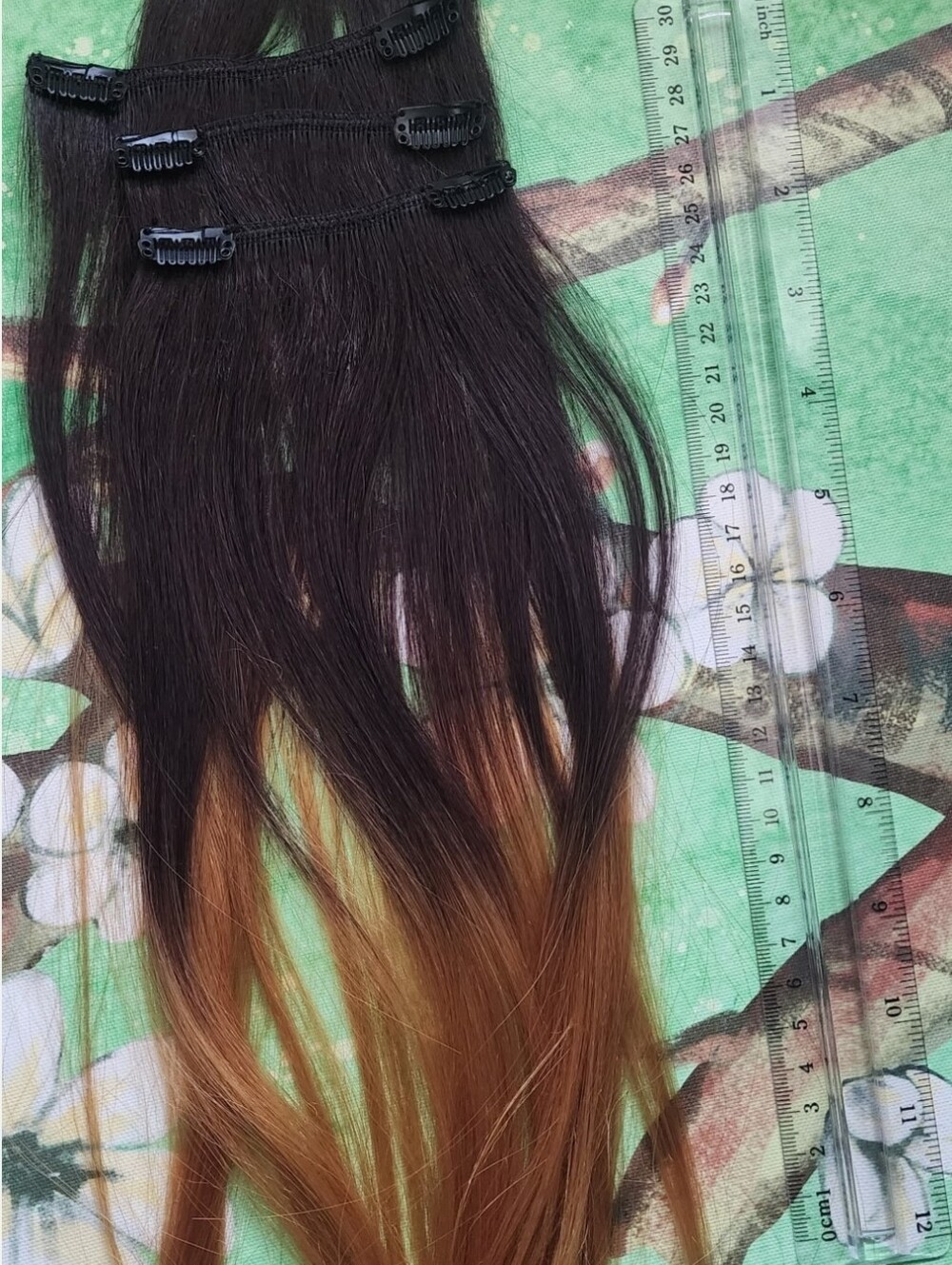 🆕️ Brand New 🌱 12 inch Heat Resistant Hair Extensions Ready To Ship 4 Pc